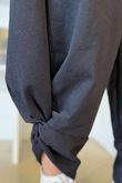 The Sunday Morning 7/8 Twist Pant Black 